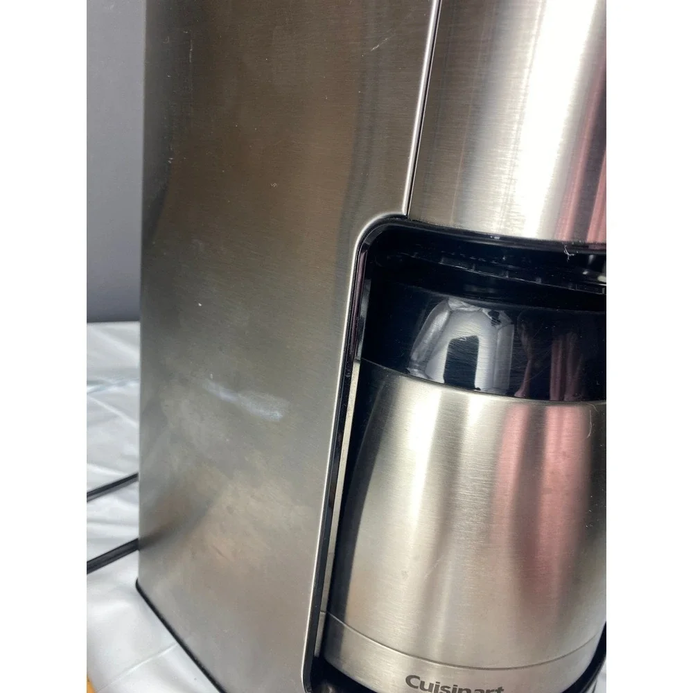 Cuisinart 10 Cup Programmable Thermal Coffee Maker‎ Stainless Steel Tested